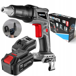 Graphite Wkrętarka Do Płyt G/k Energy+ 18v + 4ah