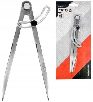 Yato Cyrkiel Traserski Z Łukiem Nastawnym 200mm