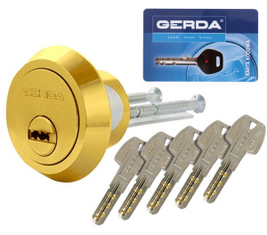 Wkładka okrągła RIM PRO system mosiądz C 6.2 GERDA