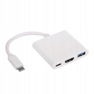 Hub USB USB-C USB 3.0 A USB type C HDMI 20cm