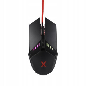 Maxlife Gaming mysz przewodowa 1,8 m czarna