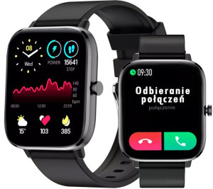 Zegarek SMARTWATCH Rubicon VIONA rozmowy BLACK