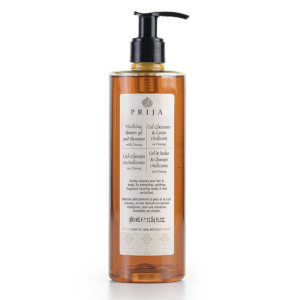 PRIJA szampon/żel pod prysznic w płynie żeń-szeń 380 ml