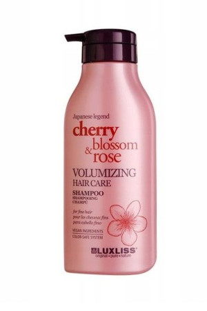 Luxliss Cherry Szampon zwiększający objętość włosów