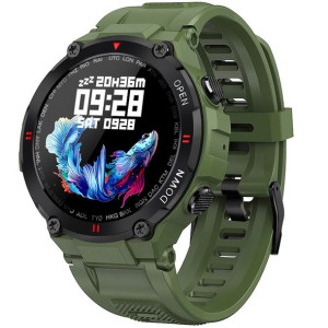 Zegarek męski SMARTWATCH Rubicon RNCE73 rozmowy ZIELONY