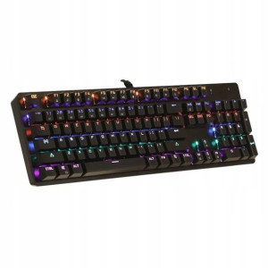 Klawiatura USB mechaniczna GAMING z podświetlaniem