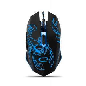 Gamingowa przewodowa mysz optyczna LED 6D, USB