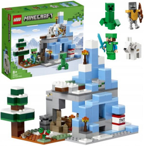Klocki Lego Minecraft 21243 Ośnieżone Szczyty