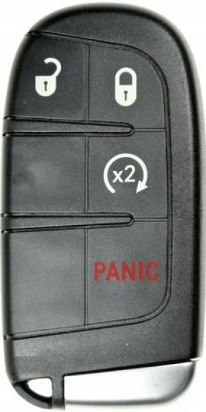 Jeep Grand Cherokee Wrangler Commander Kluczyk Z Elektroniką M3n 434mhz