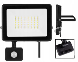 Naświetlacz Lampa LED Czujnik Ruchu Zmierzchu 50W