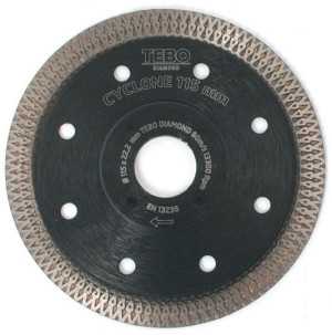 Tarcza Diamentowa Cyclone 115/22,2mm Tebo