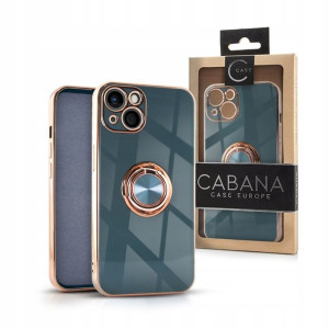 Etui Cabana Luxury Ring iPhone 13 Pro 6.1 Grey