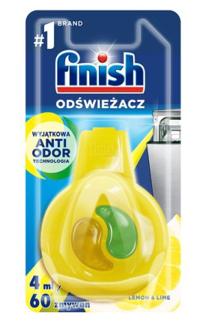 Finish Zapach do Zmywarki Lemon Anti Odor 60 cykli PL