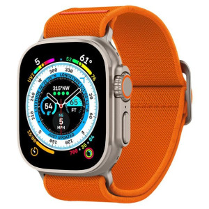 Pasek Spigen Fit Lite Ultra Apple Watch 4/5/6/7/SE/8/Ultra 44/45/49mm Orang