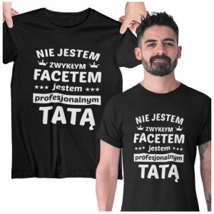 Koszulka Dla Taty Profesjonalny Tata Prezent
