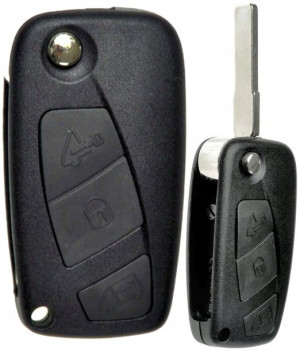 Fiat Fiorino Qubo Citroen Nemo Peugeot Bipper Kluczyk Z Elektroniką 433mhz
