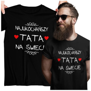 Koszulka Świąteczna Dla Taty Ojca Prezent Święta