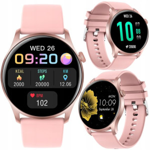Smartwatch Zegarek WODOODPORNY SPORTOWY MENU PL