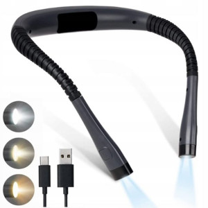 Lampka Do Czytania Na Szyje Led Akumulator Usb