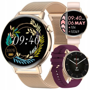 Zegarek Smartwatch Damski Elegancki Rozmowy Menupl