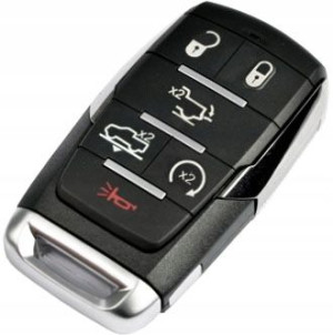 Dodge Ram 2019-2021 Pilot Kluczyk Z Elektroniką 433mhz Keyless Grot Cy24