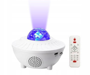 Lampka Projektor Gwiazd Star Led Kolorowa Biały