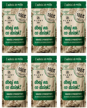 Plant Lover Dbaj Na Co Dzień 50ml Pokrzywa 6szt