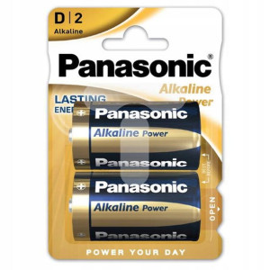 2x Baterie Alkaliczne Panasonic Power Lr20 D R20