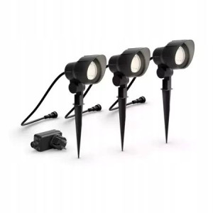 Reflektor Wbijany Led Czarny 3szt Zestaw Philips