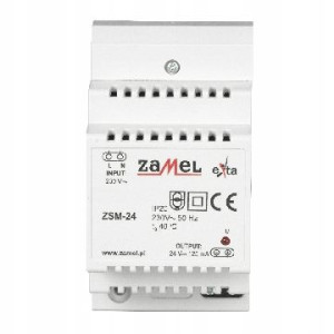Zasilacz stabilizowany 24 V DC ZSM-24 Exta Zamel