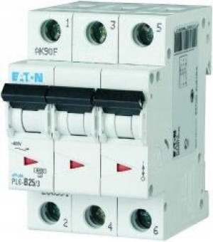 Wyłącznik Nadprądowy 3p 25a Ac Pl6-d25/3 Eaton