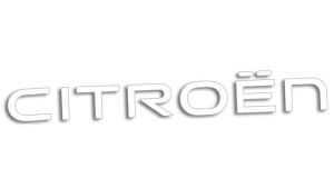 Wycinana naklejka CITROEN 2022 biała