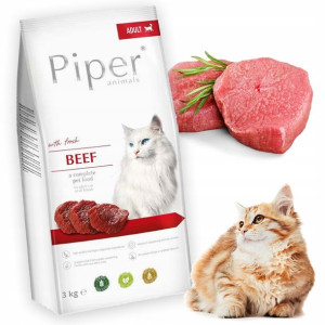 Karma Dla Kota Piper Dolina Noteci Wołowina 3kg
