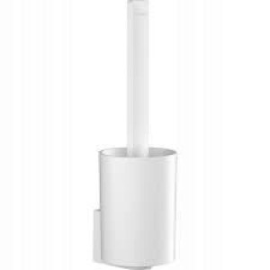 Hansgrohe Szczotka do WC z matowym białym uchwytem