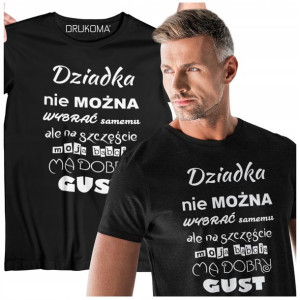 Koszulka Dla Dziadka Prezent Świąteczny Dobry Gust