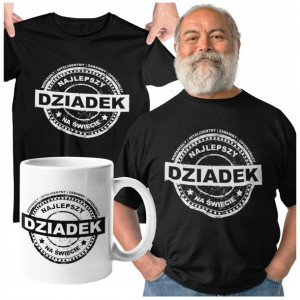 Koszulka Dla Dziadka Upominek Dzień Dziadka Kubek