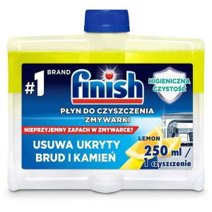 Finish Czyścik Płyn do Czyszczenia Zmywarki Lemon 250ml