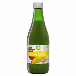 Sok Jabłkowo - Bananowy Nfc Bezglutenowy Bio 300 Ml - Bio Food