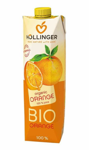Sok Pomarańczowy Bio 1 L - Hollinger