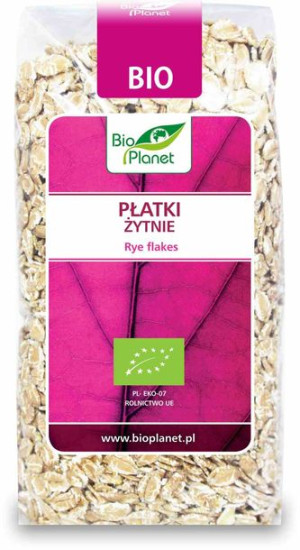 Płatki Żytnie Bio 300 G - Bio Planet