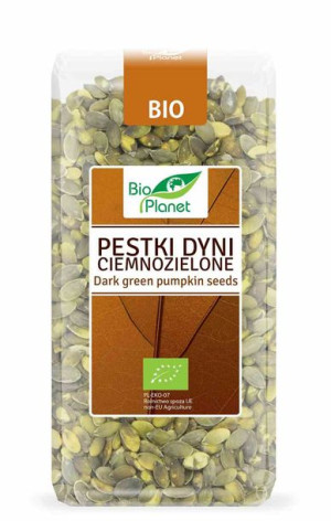 Pestki Dyni Ciemnozielone Bio 350 G - Bio Planet