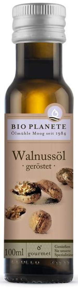 Olej Z Orzechów Włoskich (z Prażonych Orzechów) Bio 100 Ml - Bio Planete