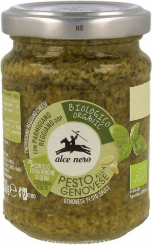 Pesto Genovese (sos Bazyliowy) Bio 130 G - Alce Nero
