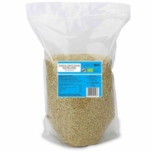 Kasza Gryczana Niepalona Bezglutenowa Bio 5 Kg - Horeca