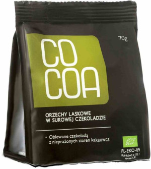Orzechy Laskowe W Surowej Czekoladzie Bio 70 G - Cocoa