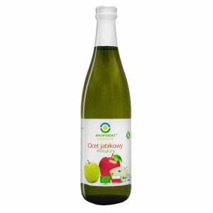 Ocet Jabłkowy 5 % Niefiltrowany Bio 500 Ml - Bio Food