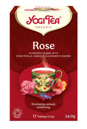 Herbatka Tao Rose Bio (17 X 2 G) 34 G - Yogi Tea