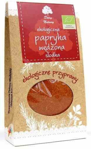 Papryka Wędzona Słodka Bio 50 G - Dary Natury