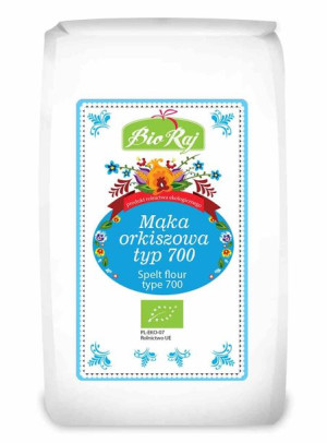 Mąka Orkiszowa Typ 700 Bio 500 G - Bio Raj