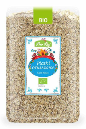 Płatki Orkiszowe Bio 1 Kg - Bio Raj